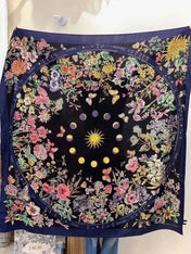 DIOR 26S SCARF 140 IN CASHMERE AND SILK 426190