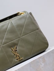 YSL 25S JAMIE 25 IN LIGHT MUSK LAMBSKIN GOLD HARDWARE