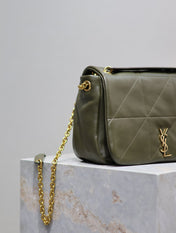 YSL 25S JAMIE 25 IN LIGHT MUSK LAMBSKIN GOLD HARDWRE