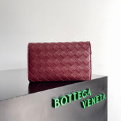 ANDIAMO BAG 19 IN BAROLO CALFSKIN
