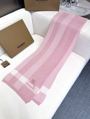 SCARF 190 CM IN LIGHT PINK CASHMERE  398396