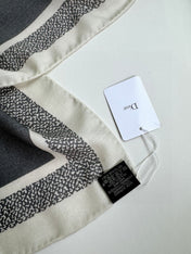 MONOGRAM SQUARE SCARF 140 CM IN COLORFUL CASHMERE AND SILK 413743