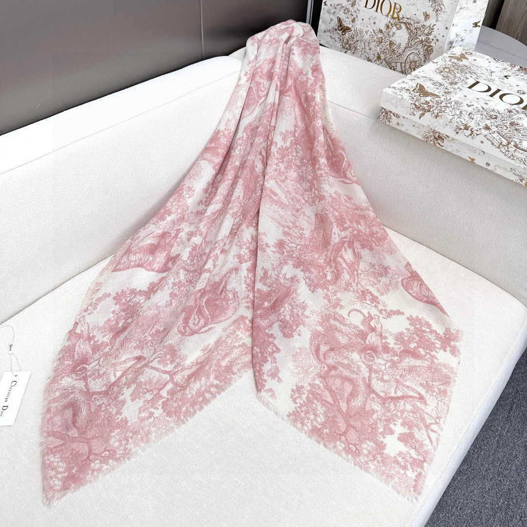 DIOR 26S SCARF 180CM IN CASHMERE 313223