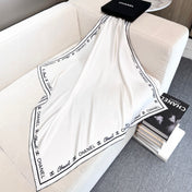 CHANEL 25S SCARF 90 IN SILK 732122