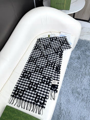 GUCCI 25S SCARF 220 IN CASHMERE 732134
