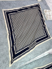 DIOR SCARF 140 CM IN CASHMERE-SILK BLEND 699256