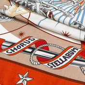 HERMES 26S SCARF 135 IN CASHMERE AND SILK 304577