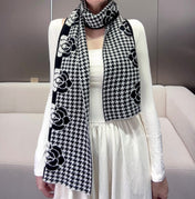 CHANEL 26S SCARF 180 IN CASHMERE 311827