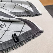 CHANEL 26S SCARF 140 IN CASHMERE AND SILK 304552