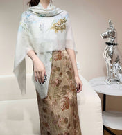 CHANEL 26S SCARF 140 IN SILK 309769