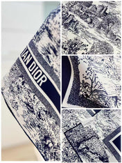 DIOR 26S SCARF 90CM IN SILK 305978
