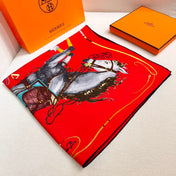 HERMES 26S SCARF 90 IN SILK 303192