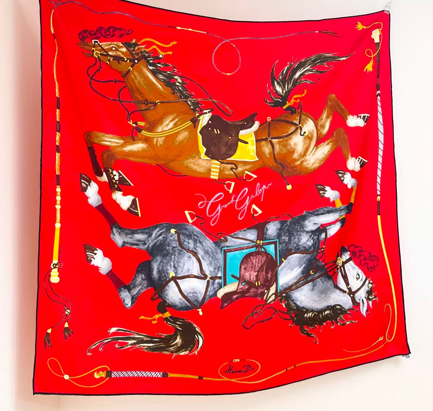 HERMES 26S SCARF 90 IN SILK 303192