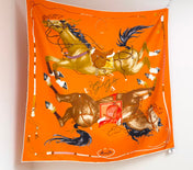 HERMES 26S SCARF 90 IN SILK 303193