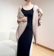 DIOR 26S SCARF 140CM IN CASHMERE SILK 303196