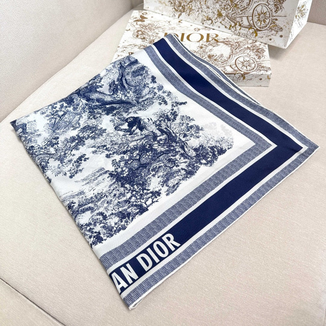 DIOR 26S SCARF 90 IN SILK 509580