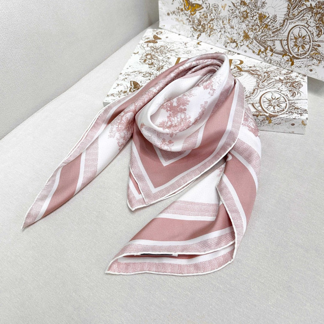 DIOR 26S SCARF 90 IN SILK 509581