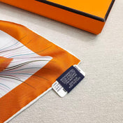 HERMES 26S SCARF 88 IN SILK 495802