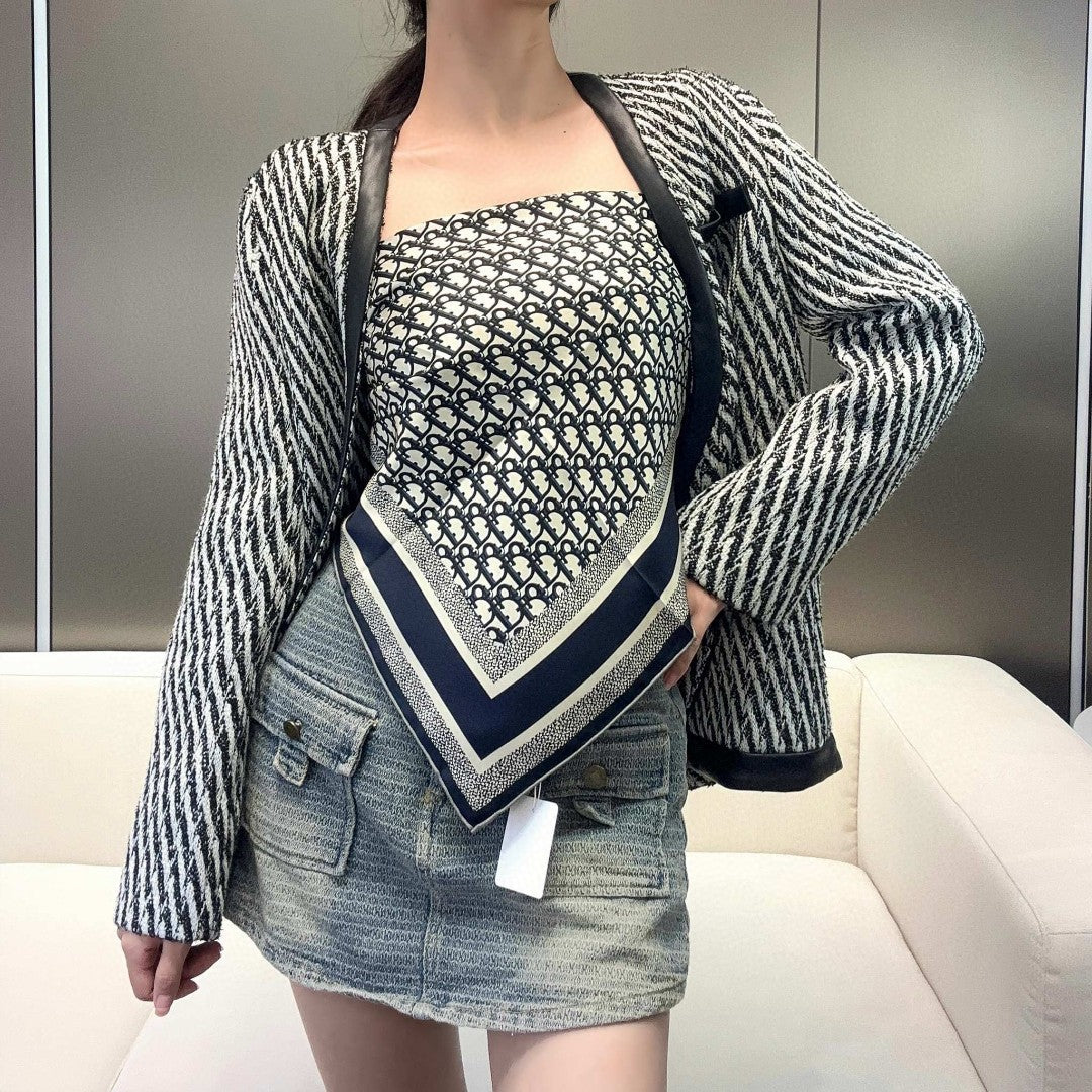 DIOR 26S SCARF 90 IN SILK 509171