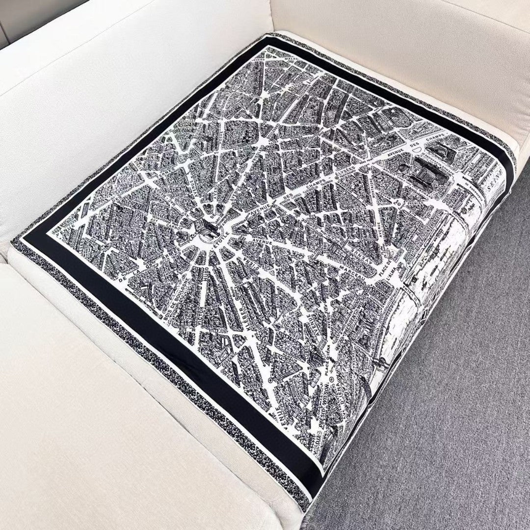 DIOR 26S SCARF 90 IN SILK 426074