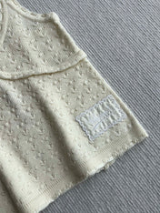 Chanel 25P Camisole Beige Cashmere 220192