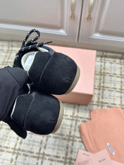 MIUMIU 26S SNEAKERS IN BLACK SUEDE 02