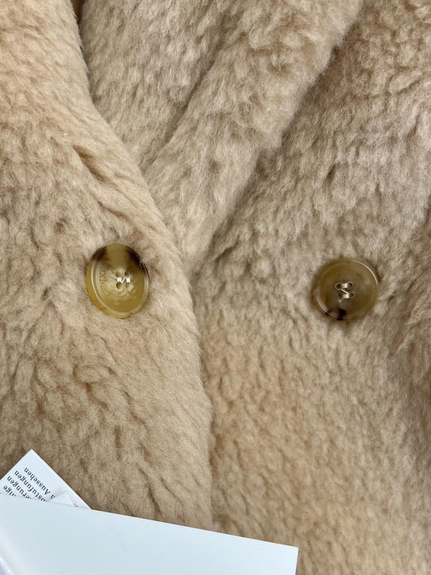 MAXMARA 25S LONG TEDDY COAT STYLE 258