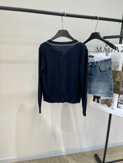 VALENTINO FLORAL LACE CARDIGAN 273154