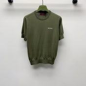 GUCCI SHORT-SLEEVE KNIT TOP 271725
