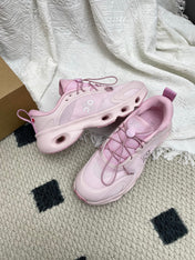 LOEWE 26S CLOUDSOLO SNEAKERS IN LIGHT PINK RECYCLED POLYESTER