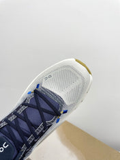 LOEWE 26S CLOUDTILT SNEAKER IN DARK BLUE IVORY RECYCLED POLYESTER