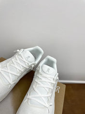 LOEWE 26S CLOUDTILT SNEAKER IN WHITE RECYCLED POLYESTER