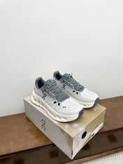 LOEWE 26S CLOUDTILT SNEAKER IN LIGHT GREY RECYCLED POLYESTER