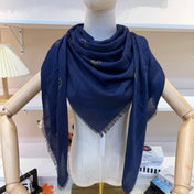 DIOR 26S SCARF 140CM IN SILK & CASHMERE 281269