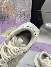 STAPLER SNEAKER IN BEIGE AND GREY POLYURETHANE AND POLYESTER