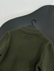 MIUMIU POLO KNIT CARDIGAN STYLE 502