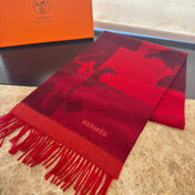 HERMES 25S SCARF 170 IN CASHMERE 854665