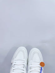 TRAINER SNEAKER IN WHITE CALFSKIN