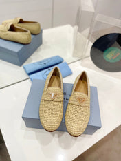 Crochet Loafer 10mm Beige