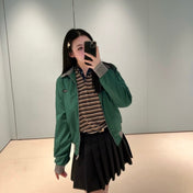 MIUMIU 26S LONG SLEEVED COLLARED SHIRT 945