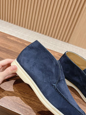 LP OPEN WALK LOAFERS NAVY SUEDE
