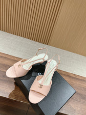 high heel 70 sandals pink white patent calfskin