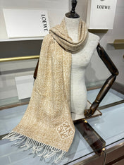 LOEWE 25S SCARF 180 IN CASHMERE WOOL 706575