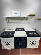 CHANEL 25S SCARF 140 IN SILK 732177