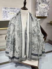DIOR 26S SCARF 140 IN CASHMERE AND SILK 513696