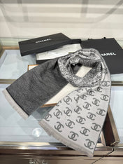 CHANEL 25S SCARF 185 CM IN CASHMERE 943078