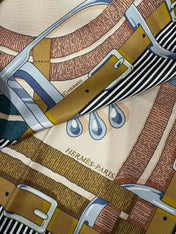 HERMES 26S SCARF 90 IN SILK 307102