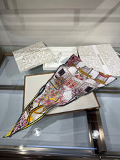 DIOR 26S SCARF 120CM IN SILK 307101