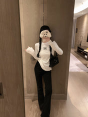 CHANEL 25S LONG SLEEVE T SHIRT STYLE 104