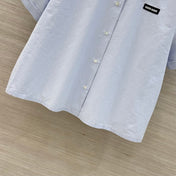MIUMIU 26S SHORT-SLEEVE SHIRT STYLE 1112